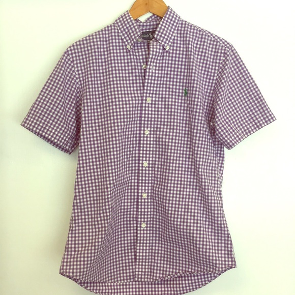 Ralph Lauren Custom Fit Sz S/P Men’s Dress Shirt - Picture 2 of 5